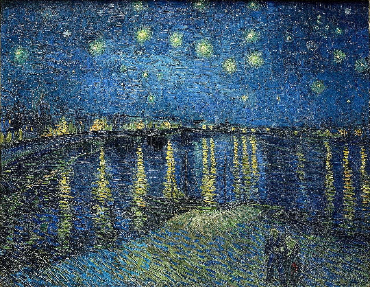 Gogh Starry Night Over the Rhone